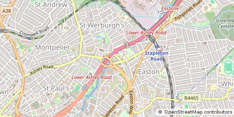 Map of Bristol
