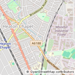 Map of Stockport