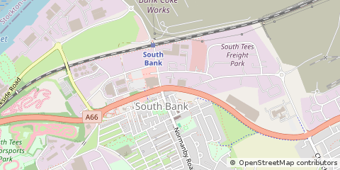 Map of Middlesbrough