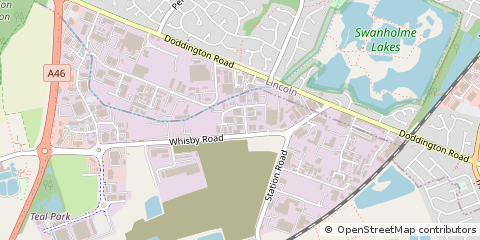 Map of Lincoln