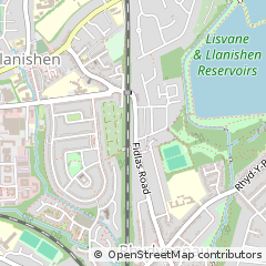 Map of Cardiff