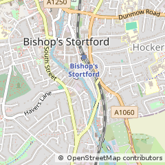 Map of Bishop's Stortford
