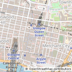 Map of Glasgow