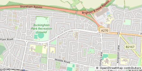 Map of Shoreham-by-SEA