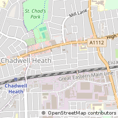 Map of Romford