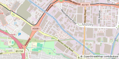 Map of Manchester