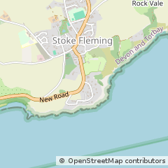 Map of Dartmouth, Devon