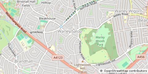Map of Oldbury