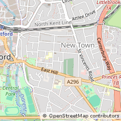 Map of Dartford