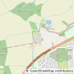 Map of Bishop's Stortford, Hertfordshire