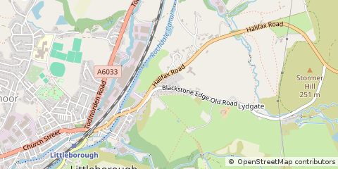 Map of Littleborough