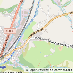 Map of Littleborough