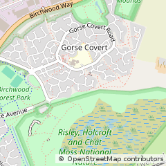 Map of Warrington