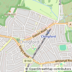 Map of Chingford, London