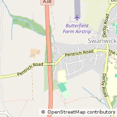 Map of Alfreton