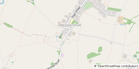 Map of Shefford, Beds