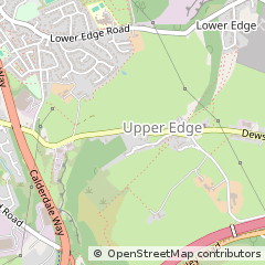Map of Elland, West Yorkshire