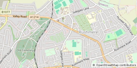 Map of Ipswich