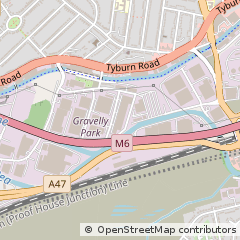 Map of Birmingham, West Midlands