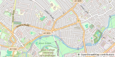 Map of Cambridge