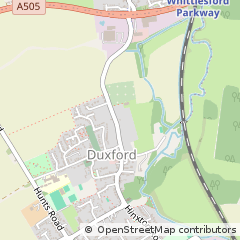 Map of Cambridge, Cambridgeshire