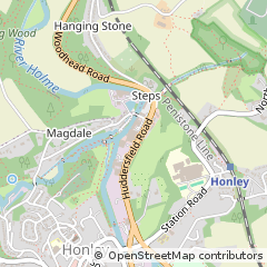 Map of Holmfirth