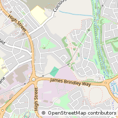 Map of Stoke-on-Trent, Staffordshire