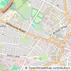Map of Derby, Derbyshire
