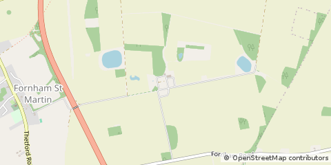 Map of Bury ST. Edmunds