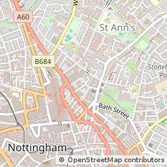 Map of Nottingham