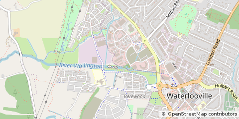 Map of Waterlooville, Hampshire