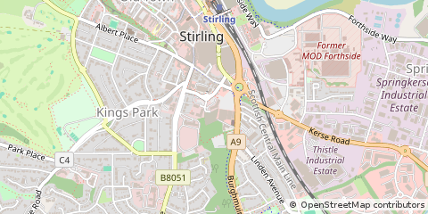 Map of Stirling