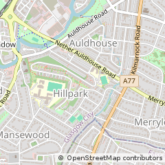 Map of Glasgow