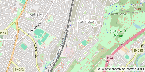 Map of Bristol