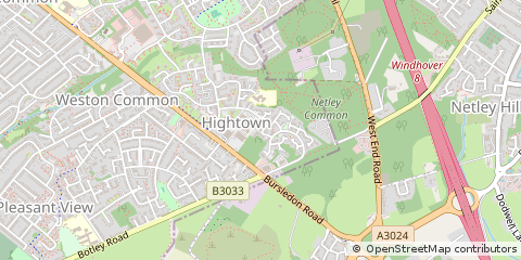 Map of Southampton
