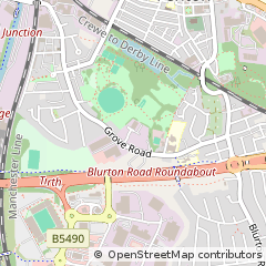 Map of Stoke-on-Trent