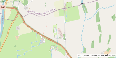 Map of Carnforth, Lancashire