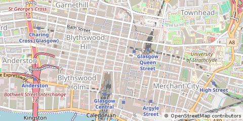 Map of Glasgow