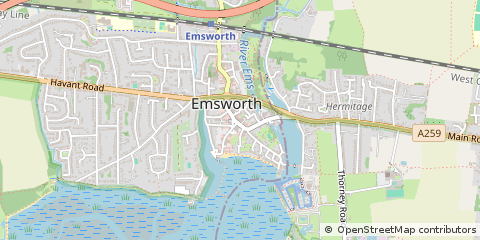 Map of Emsworth