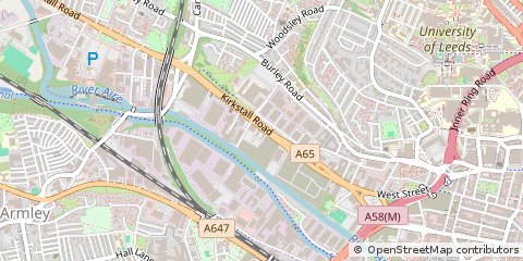 Map of Leeds
