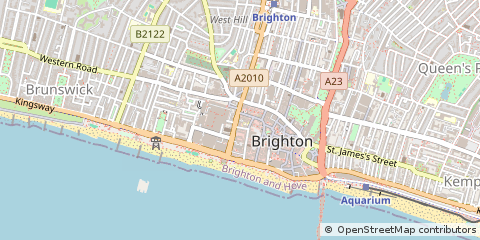 Map of Brighton