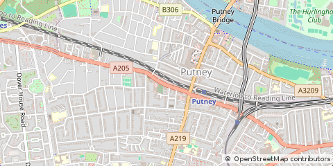 Map of Putney