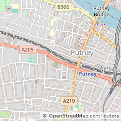 Map of Putney