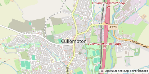 Map of Cullompton