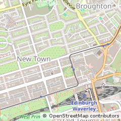 Map of Edinburgh