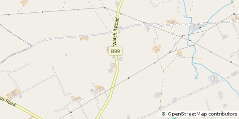 Map of Ballyclare, County Antrim