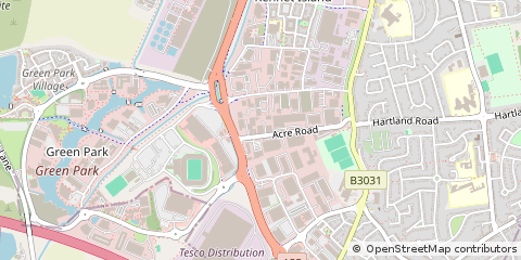 Map of Reading, Berkshire