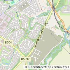 Map of Bonnyrigg