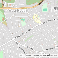 Map of Bexleyheath, Kent