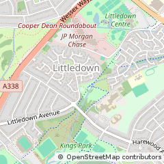Map of Bournemouth